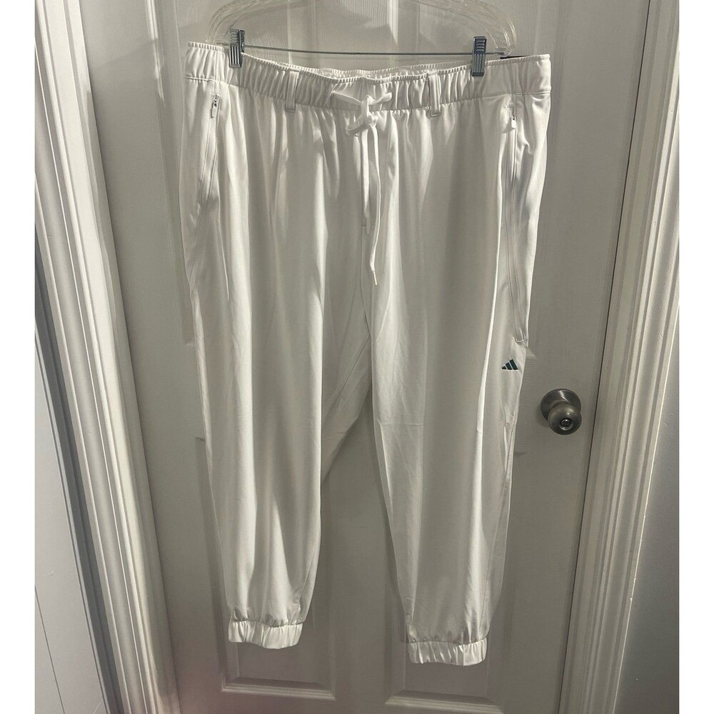 adidas Men's Ultimate365 Sport Golf Joggers Size 2XL White New With Tags